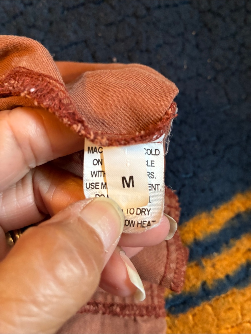 HackWith design house Elastic Waist Pants - Terracotta - Picture 6 of 6